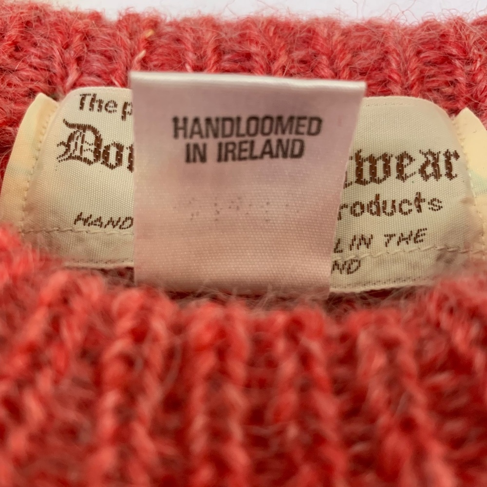 The Peak of Donegal Knitwear mohair/wool blend sweater - Picture 6 of 6